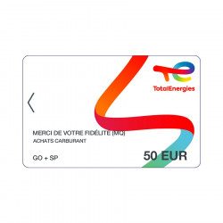 Carte prépayée 50€